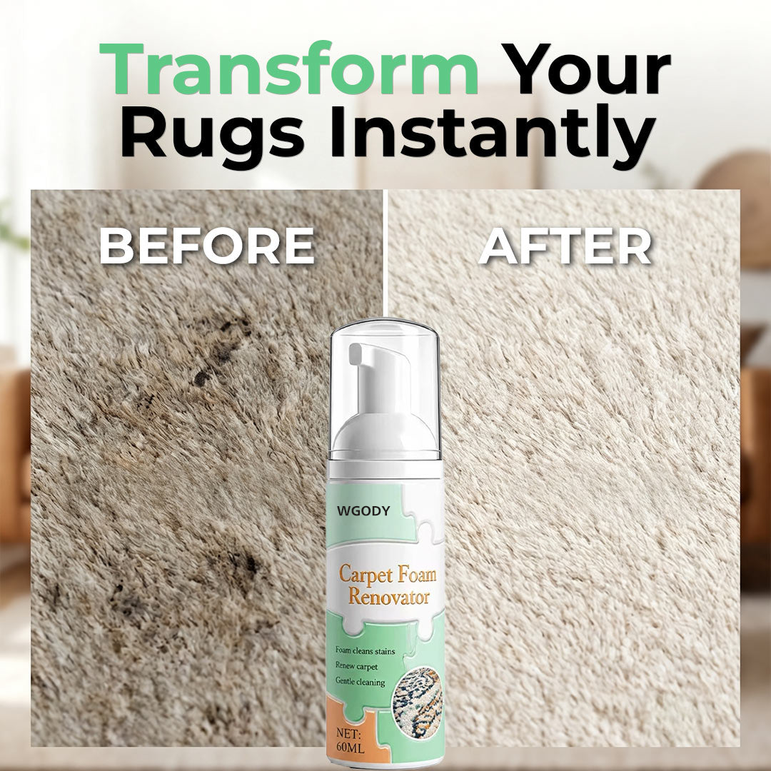 ✨No-Rinse Carpet & Upholstery Stain Remover with Towel🏠💨