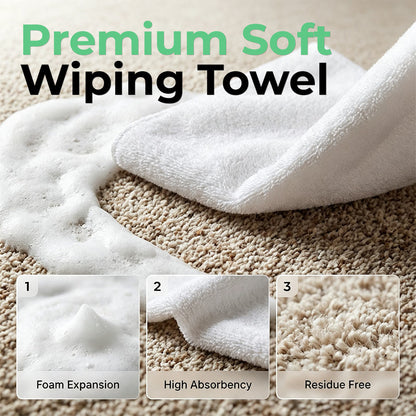 ✨No-Rinse Carpet & Upholstery Stain Remover with Towel🏠💨